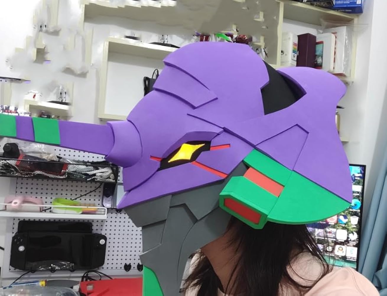 OGK：ジェットヘルメット エヴァンゲリオン EVA-01 ヱヴァンゲリヲン新